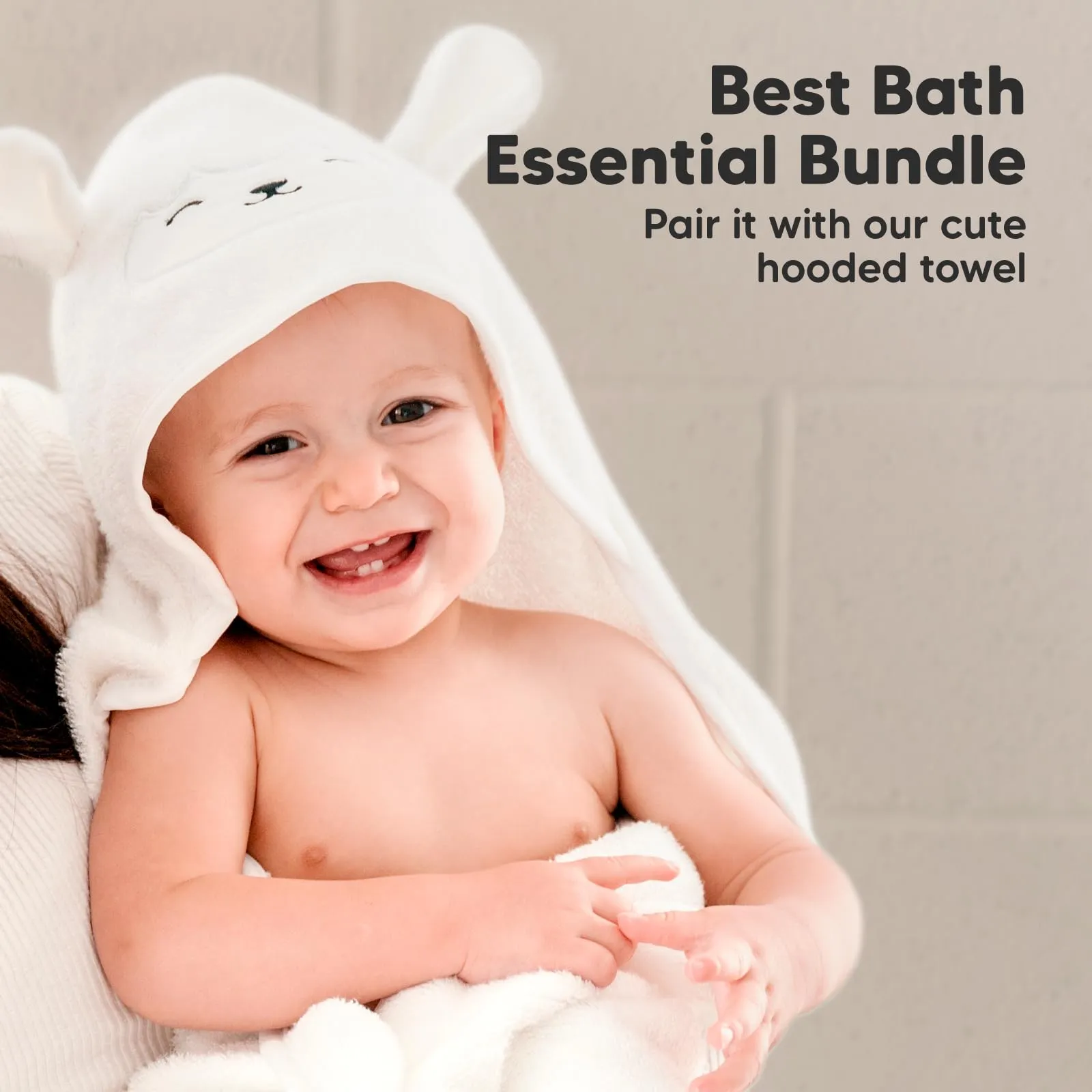 KeaBabies: Baby Washcloths, Soft Viscose, Bamboo Deluxe